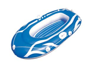 Canotto gonfiabile hydro-force tidal wave - cm.186x100 gonfio - peso Kg.3,100 (art.61052) - spessore mm.0,35 in due camere d'aria con doppia valvola, fondo gonfiabile per un maggiore confort e rigidità dello scafo, do...