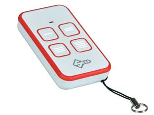 Radiocomando air4 q bianco/rosso - per radiocomandi quarzati con frequenza compresa tra 27 e 40.685 MHz, non richiede l'innesto di cristalli in quarzo, adatto p...
