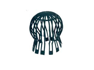 Parafoglie in plastica - mm. 60-120 - in plastica, colore nero, ideale nell’impedire l’occlusione degli scarichi pluviali causata da foglie o detriti di altro gene...