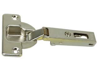 Cerniere per pensili collo 0 regolabili cfa7a99 - foro ø mm.40 - in acciaio nichelato, basetta non compresa, automatiche