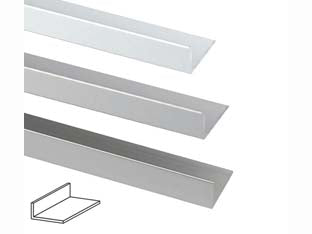 Profilo angoli diversi in alluminio - mm.20x10 mt.2 argento lucido - Nessuna Descrizione per questo prodotto
