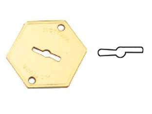 Mostrina esterna in ottone 95215 - mm.52x64 (95215000C1) - Nessuna Descrizione per questo prodotto