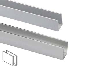 Profilo ad u in alluminio - mm.10x10 mt.2 argento - Nessuna Descrizione per questo prodotto