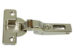 Cerniere per pensili collo 9 regolabili 2abg99 - foro ø mm.35 - in acciaio nichelato, basetta non compresa, automatiche