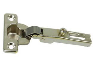 Cerniere per pensili collo 0 regolabili c6a7c99 - foro ø mm.26 - in acciaio nichelato, basetta non compresa, automatiche