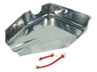 Scivolo inox per passapomodoro per 'SPREMITO' (art.10038) - in acciaio inox, idoneità al contatto con alimenti