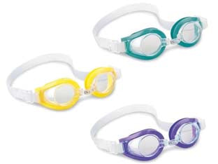 Occhiali piscina play 3-8 anni - peso kg.0,07 (55602) - montatura ipoallergica in stile, SOFT sul ponte naso, coppette degli occhi morbide e confortevoli, lenti in policarbonato tra...