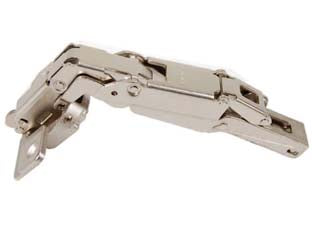 Cerniere per pensili collo 0 regolabili 165° c2afa99 - foro ø mm.35 - in acciaio nichelato, basetta non compresa, automatiche