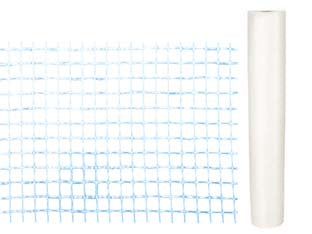 Rete per intonaco bianca gr.155 mq - maglia mm.4x5, gr.150 mq, altezza cm.100, colore bianco