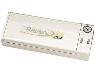 Macchina per sottovuoto family 190w - potenza 190w - barra saldante cm.32, elettrovalvola per l'apertura automatica e immediata del coperchio al termine della saldatura, funziona...