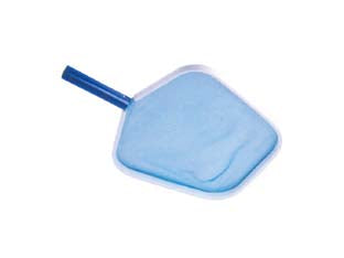 Retino piatto da superficie in alluminio senza manico per piscine - cm.34x35/49 - struttura in alluminio e retino in plastica