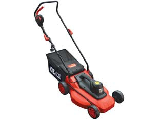 Rasaerba elettrico 1700w taglio cm.40 - 1700W di potenza, tensione 230v / 50 Hz, motore elettrico a spazzole monofase con doppio isolamento, freno motore e pulsante...