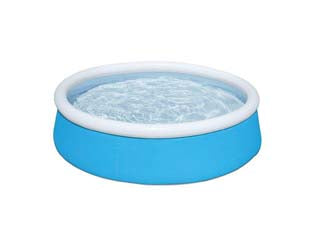 Piscina gonfiabile first frame pool tonda +2 anni - ø cm.152x38h. - kg.1,7 - lt.477 (art.57241) - la struttura portante è composta da strutture in acciaio zincato e verniciato resistenti alla corrosione, facile da smontare ...