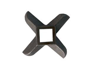 Coltelli per tritacarne manuali in acciaio temperato - n°22 - idonei al contatto con alimenti