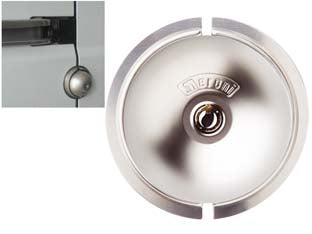 Defender per sportelli furgoni ufo 8080 - singolo - serratura con cilindro di sicurezza antitrapano, anti-picking, con omologazione TÜV e CNPP, chiave con 250.000 combinazioni, ...