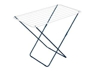 Stendibiancheria plast in acciaio plastificato mt.11 - cm.105x55x93h. - portata max Kg.10, peso Kg.2,05, struttura in acciaio, dispone di circa mt.11 lineari per stendere, adatto per esterni ed int...