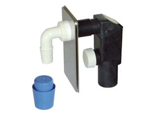 Sifone moplen a incasso per lavatrice dn 40 piastra inox - piastra in acciaio inox - Nessuna Descrizione per questo prodotto