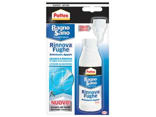Rinnova fughe bagnosano bianco - ml.125 - coprente e verniciante, permette di rinnovare il colore delle fughe tra le piastrelle e aiuta a prevenire la formazione di mu...