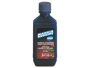 Mangiaruggine ferox gel - ml.150 - in flacone pronto all’uso, a base di acidi inorganici e liquidi detergenti, dissolve la ruggine ed è ottimo come trattamento ...
