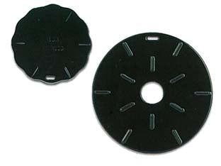 Spargifiamma radiante - ø cm.14 - in ghisa smaltata, ideale a diffondere uniformemente il calore