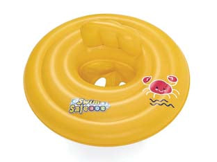 Salvagente gonfiabile mutandina swim safe 0-1 anni - ø cm.69 - peso gr.590 (art.32096) - realizzato in vinile, 4 camere d'aria, spessore plastica mm.0,25, grafica con animaletto, mutandina che offre comodità e sicu...