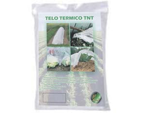 Telo tessuto tnt in confezione bianco gr.30 - cm.240h. conf. da mt.10 peso gr.30/mq - impiego: agricoltura per protezione orti e piante da frutto