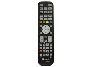 Telecomando programmabile techno 3 per 3 apparecchi - Telecomando programmabile a 3 banchi di memoria. comanda 3 apparecchi contemporaneamente (TV-DVD/VCR/DTT-SKY/SAT), programmab...
