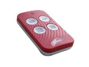 Radiocomandi air4 l rosso/bianco - per radiocomandi a frequenza fissa 433.92 MHz (AM), adatto per la duplicazione di radiocomandi a codice fisso e rolling, prod...