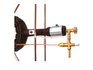 Kit termocoppia + rubinetto fornellone a gas - con valvola di sicurezza, applicabile a tutti i fornelloni, ideale per uso pro-loco