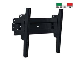 Supporto tv wall3 nero inclinabile 21- 40 portata max kg.40 - supporto orientabile da parete per televisori LCD o al Plasma, adatto a schermi da 21' a 40', telaio in ferro zincato, attacc...