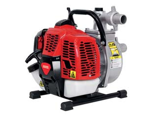 Motopompa autoadescante cc.42,7 con base e maniglia mp43 - cc.42,7, 1,70HP, motore 2 tempi a miscela (benzina+olio), PRIMER per un facile avviamento, accensione elettronica, avviame...