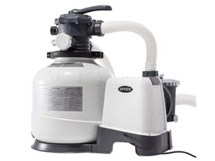 Pompa con filtro a sabbia per piscine fino a 54.368 litri - peso kg.22,60 (26648) - il filtro a sabbia può essere l'opzione più economica e facile da mantenere poichè richiede la sostituzione della sabbia sola...