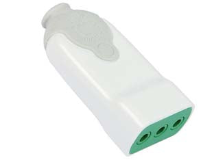 Presa dritta 2 poli + terra 10a bianca - bianca 81010 - in confezione singola FLOW PACK