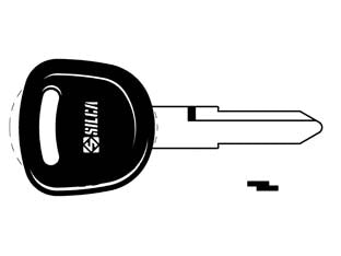 Chiavi per moto kymko kym1rp - KYM1RP - in ottone nichelato