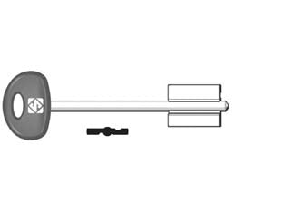Chiavi doppia mappa fiam 5fi23p - 5FI23P - in ottone nichelato