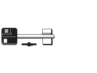 Chiavi doppia mappa yale 5ya10p - 5YA10P - in ottone nichelato
