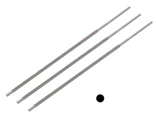 Lima per catena motosega - 5/32' mm.200 ø mm.4 - set 3 pz. di lime senza manico