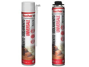 Schiuma poliuretanica universale - PU 1K - ml.750 applicazione manuale - applicazioni: isolamento e riempimento in lavori in copertura e costruzioni a secco Isolamento e riempimento di elementi di f...