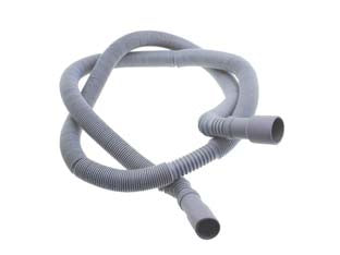 Tubo scarico lavatrice estensibile - estensibile da 1,20 a 4 mt - con manicotti di giunzione
