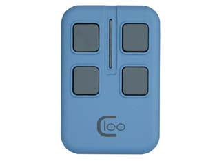 Radiocomando universale cleo per cancello mod. 433 - frequenza 433,92 MHz, colore blu