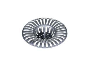 Filtro lavello presto - ø cm.8 - in plastica resistente color argento, per evitare che i piccoli rifiuti di cucina vadano ad intasare lo scarico del lavello e...