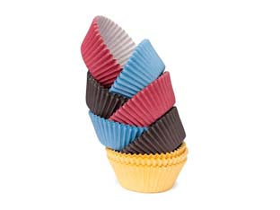 Pirottini colorati delicia - ø cm.6 pz.100 - in carta, perfetti per preparare pasticcini o tartufi di cioccolato e servirli come usciti da una pasticceria, utili sia in f...