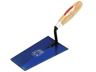 Cazzuola punta quadra art.906 - mm.180 - con manico in legno