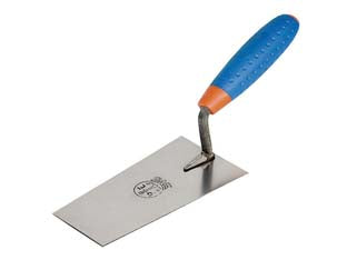 Cazzuolino punta quadra art.982 - mm.120 - con manico gomma SINTESI