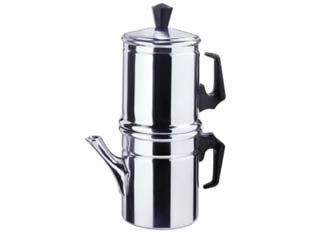 Caffettiera napoletana - 1-2 tazze - in alluminio 99,5%
