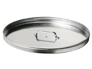 Galleggiante per sebatoi a olio inox - ø mm.510 per contenitore inox da lt.150 - con maniglia, galleggianti fino a lt.500 spessore acciaio inox mm.0,6, galleggianti da lt.800 fino a lt.1000 spessore acciaio...