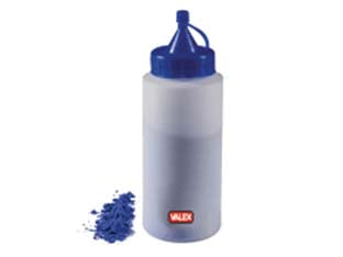 Polvere per tracciatore battifilo - gr.180 - in flacone, colore blu
