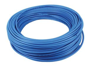 Tubo per compressore in poliuretano azzurro - ø mm.10x7,5 mt.100 - pressione esercizio 9 atm - Nessuna Descrizione per questo prodotto