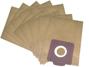 Sacchetti di carta per gb 50 xe e wtp 50 xe - (10001-08169) - filtro raccoglitore di ricambio per la polvere aspirata, semplice e pratico si getta una volta pieno, in conf. pz. 10