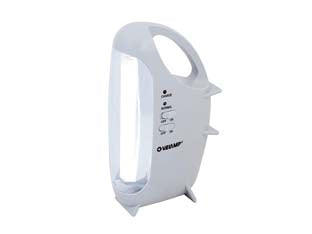 Lampada di emergenza portatile ricaricabile 30 led - 20 LED - 230V - anti black out, autonomia circa 30 ore con 6 LED e circa 10 ore con 23 LED, con caricatore 12V e cavo di alimentazione a scom...